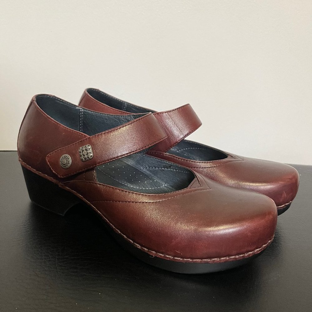 Dansko Tandy Leather Mary Jane Cordovan Women's EU 39 / US 8.5 or 9
